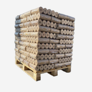 Dřevní brikety ROUND (válce) TURBO - 1000 kg