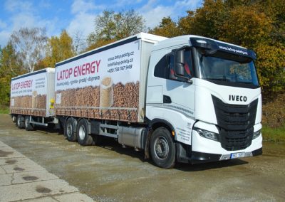 Pelety na topení volně ložené od Latop Energy České Budějovice