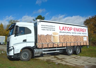 Pelety na topení volně ložené od Latop Energy České Budějovice